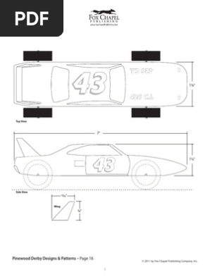 Pinewood Derby Patterns