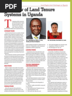 Download Overview and Challenges of Land Sector in Uganda by peterkabanda SN215702404 doc pdf