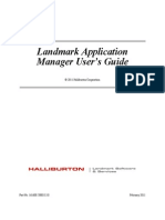 Landmark Application Manager User's Guide: © 2011 Halliburton Corporation