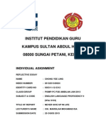 Institut Pendidikan Guru Kampus Sultan Abdul Halim 08000 Sungai Petani, Kedah