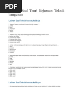 Contoh Soal Interior Dan Eksterior