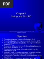 Strings and Text I/O