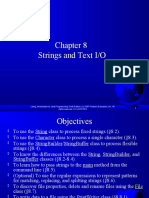 Strings and Text I/O