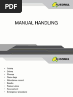 Manual Handling - Rusdrill