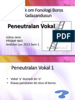 Peneutralan Vokal