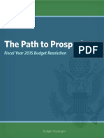 Paul Ryan Budget 2015