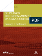 OS PLANOS DE ORDENAMENTO DA ORLA COSTEIRA. Balanço e Reflexões