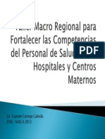 Taller Macro Regional para Fortalecer Las Competencias Del