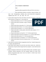 Persyaratan & Format Penulisan Laporan MPDC