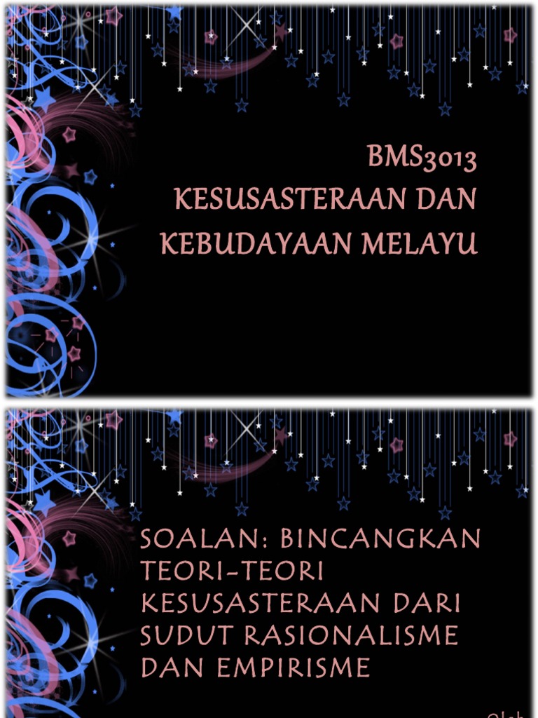 Teori Sastera | PDF