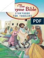 The Rhyme Bible Storybook For Toddlers