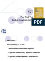 Five Digit Test Test de Los Cinco Dígitos