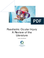 Paediatric Ocular Injury