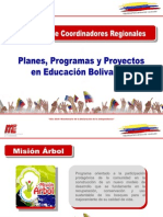 Planes, Programas y Proyectos