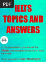 IELTS Essay Topics With Answers (Writing Task 2)
