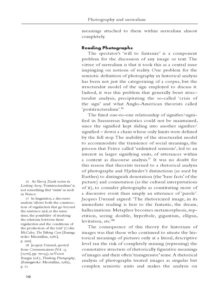 Reading Photographs Looking Awry, Poststructuralism' Is PDF