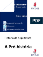historia - pré historia- arquitetura unime