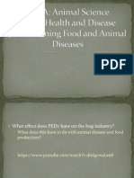 4 food and animal diseases