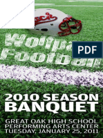 GOHS Football 2010 - Banquet