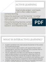 interactive learning