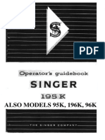 Singer Manual 195K 95K 196K 96K