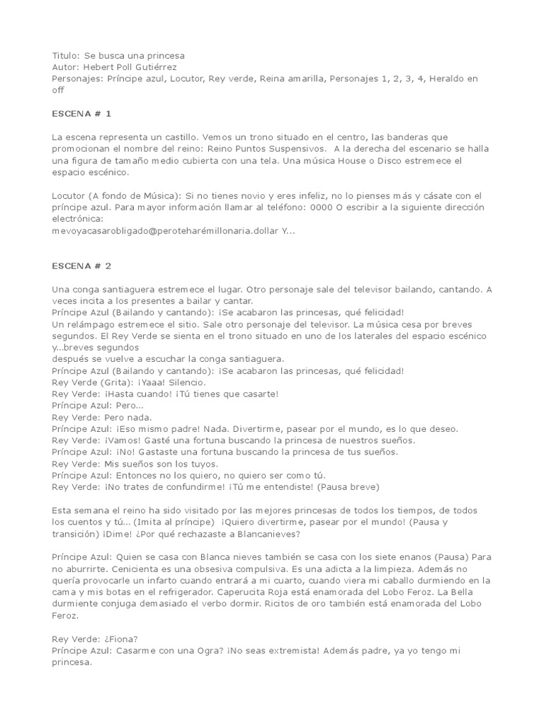 Obra Corta de TeATRO