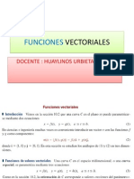 FUNCIONES VECTORIALES