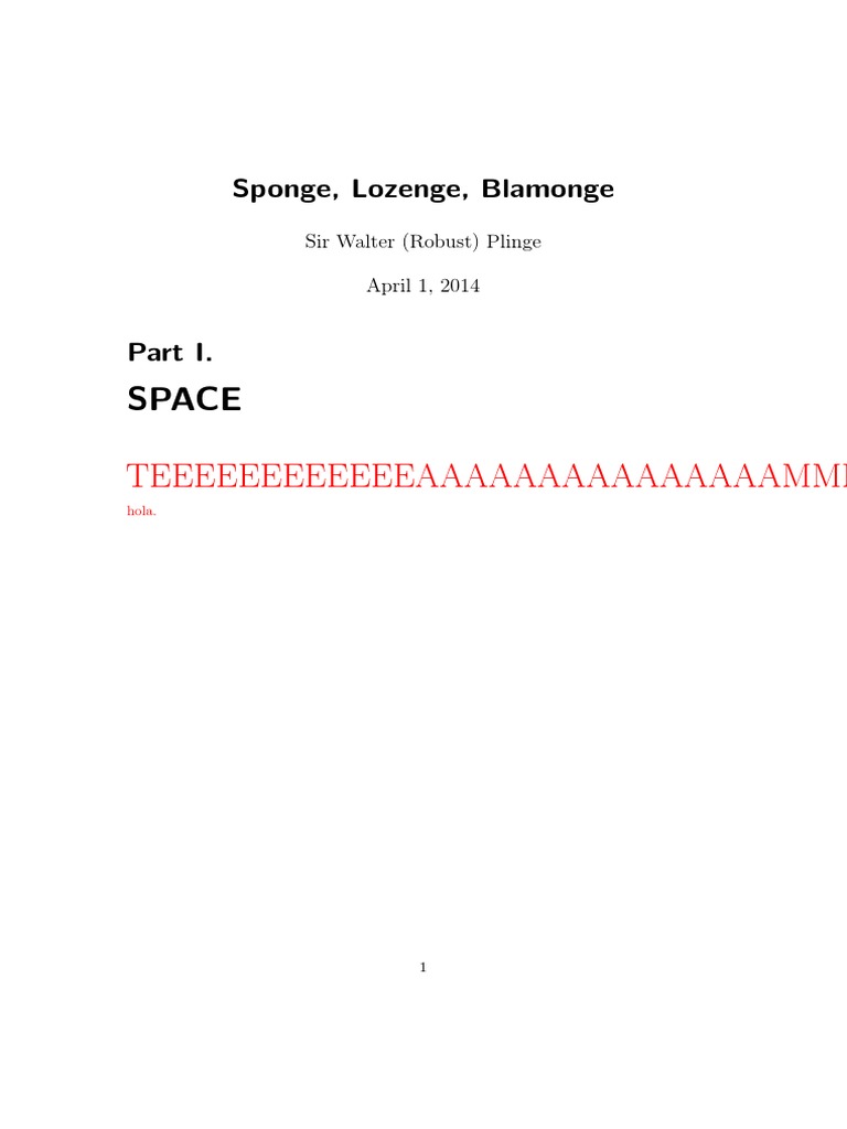 SPACE | PDF