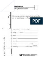 "El Cuero Como Material Constructor de La Identidad en Argentina".