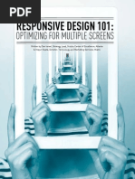Download RESPONSIVE DESIGN 101 OPTIMIZING FOR MULTIPLE SCREENS by Dan Israel  Mayur Gupta by SapientNitro SN215810599 doc pdf