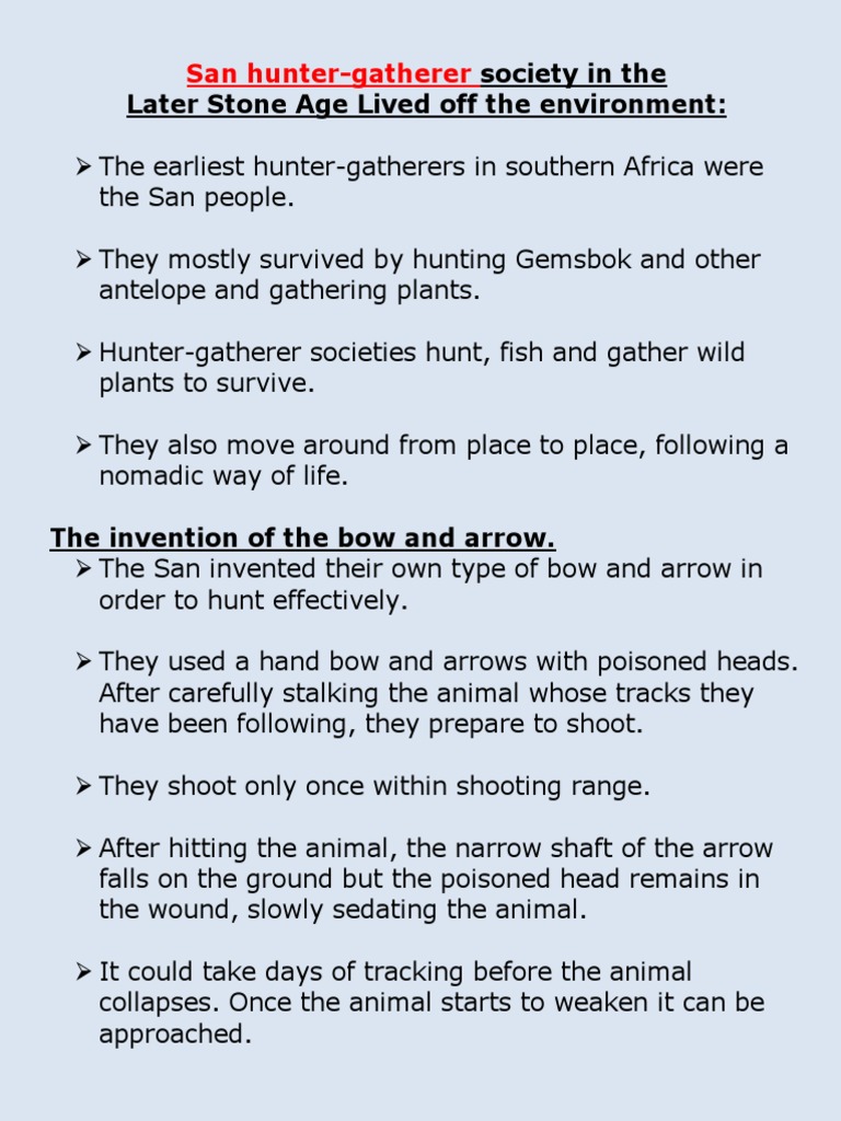 2 san hunter gatherers hunter gatherer hunting free