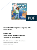 Lesson Plan #3: Integrating Language Arts & Social Studies Grade: 2nd Social Studies Strand: Geography