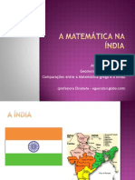 A Matematica Na India