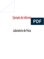 Ejemplo de Informe Lab Fisica