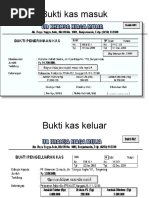 Format Bukti Kas Keluar