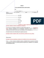 MODELO Acta de Conformación Del FA