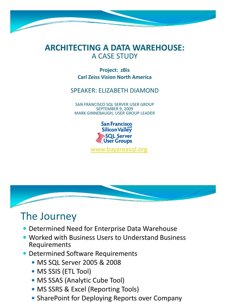 Data Warehouse Architecture Case Study | PDF | Data Warehouse ...