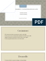 Desarrollo, Crecimiento y Vacunacion en Niños de