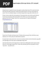 Download Mengubah Dan Menggabungkan Beberapa Berkas JPG Menjadi Satu Berkas by JacobMsang SN215826266 doc pdf