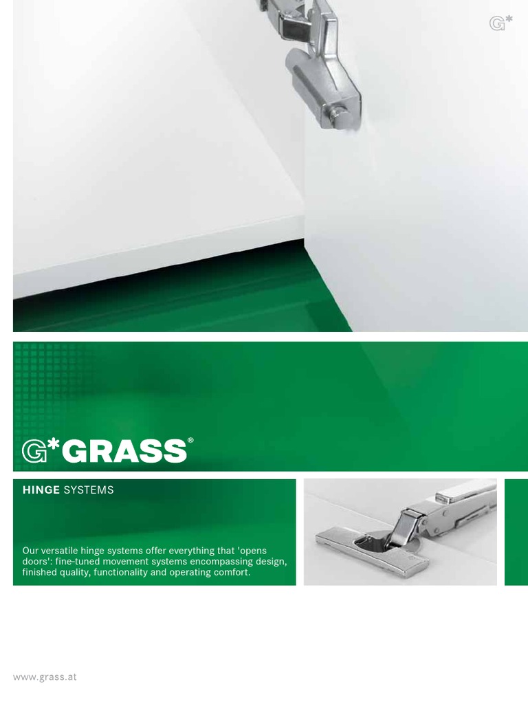 Pair Of Hafele Grass 210° Glass Door Hinges – Nickel Plated Overlay Hinges For Cabinet Glass Doors