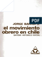Jorge Barria El Mov. Obrero en Chile