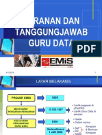 Peranan GDM & JPMS (EMIS)