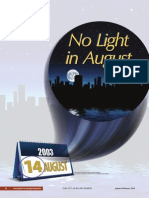 3) No Light in August