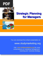 Download Strategic Management ppt strategic planning ppt by Yodhia Antariksa SN21584139 doc pdf