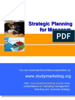 Strategic Management PPT (Strategic Planning