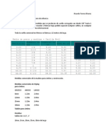 MEdidas de Materiales de Construccion