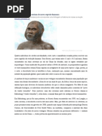 Arqueologia Fósseis misteriosos seriam de nova espécie humana