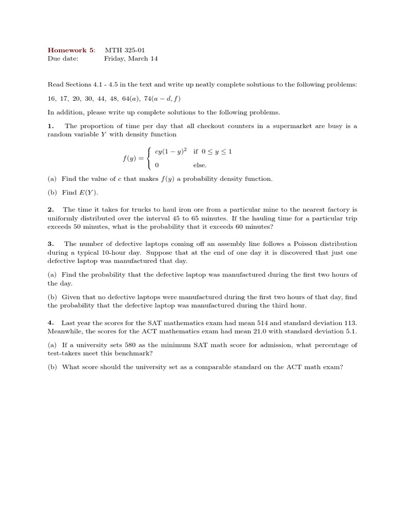 Grade 4 Maths Homework Solutions | PDF
