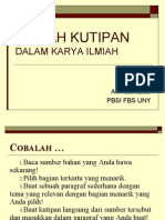 Kaidah Kutipan Dalam Karya Ilmiah.ppt