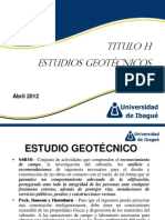Presentación 1 - Estudios geotécnicos